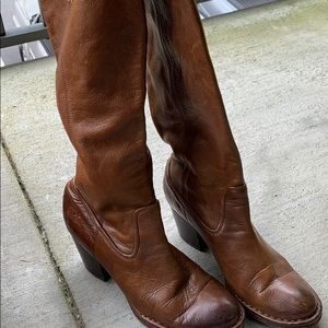 Frye Rory Scrunch Leather Boots